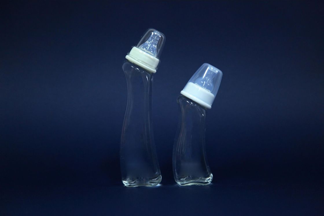 Premature Baby Sterilize Glass Feeding Nipple Bottles BPA Free